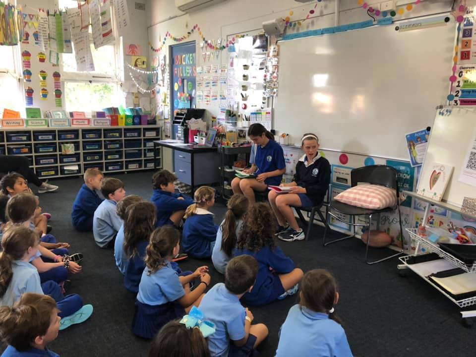 Our Peer Support program started today. Thanks Year 6! - St Mary's, Manly