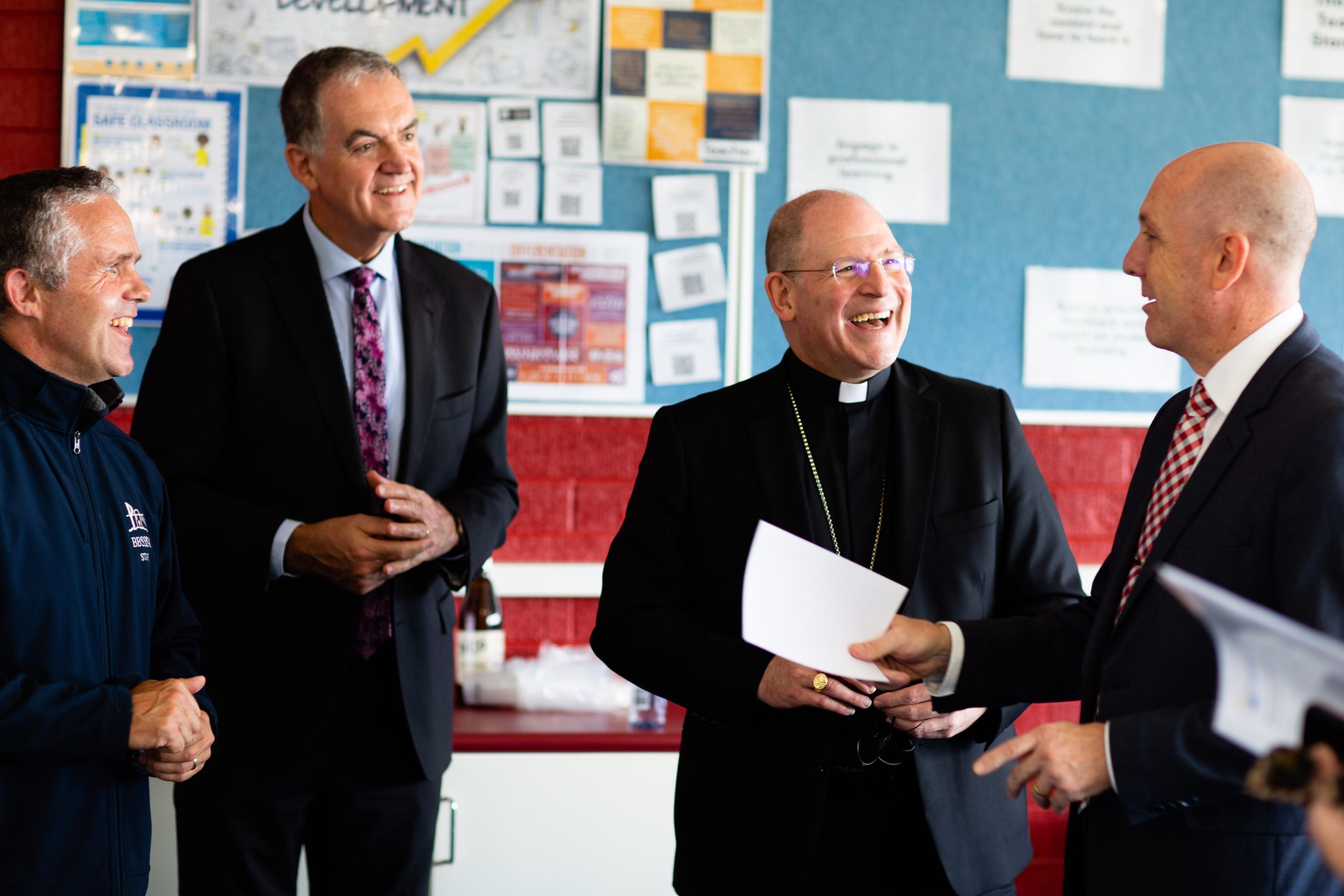 Bishop Announces Plan For Education Growth - St Mary's, Manly